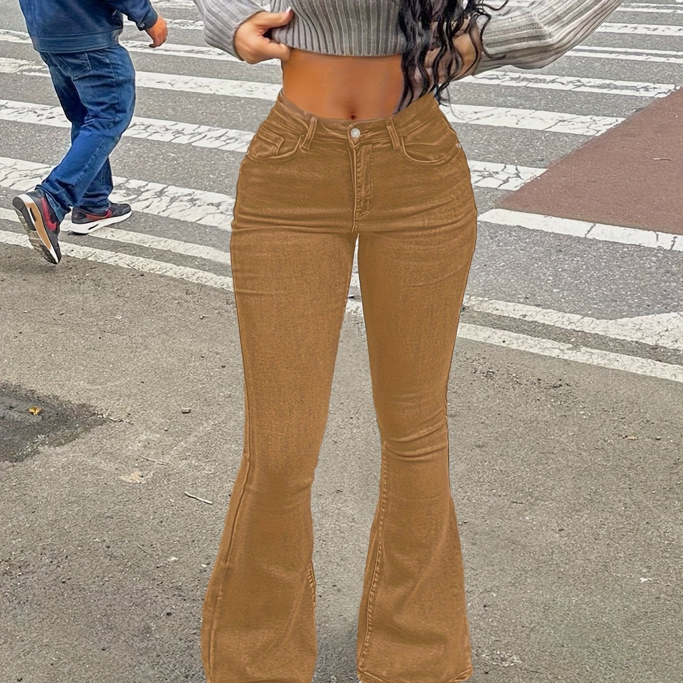 Bootcut Stretch Pants