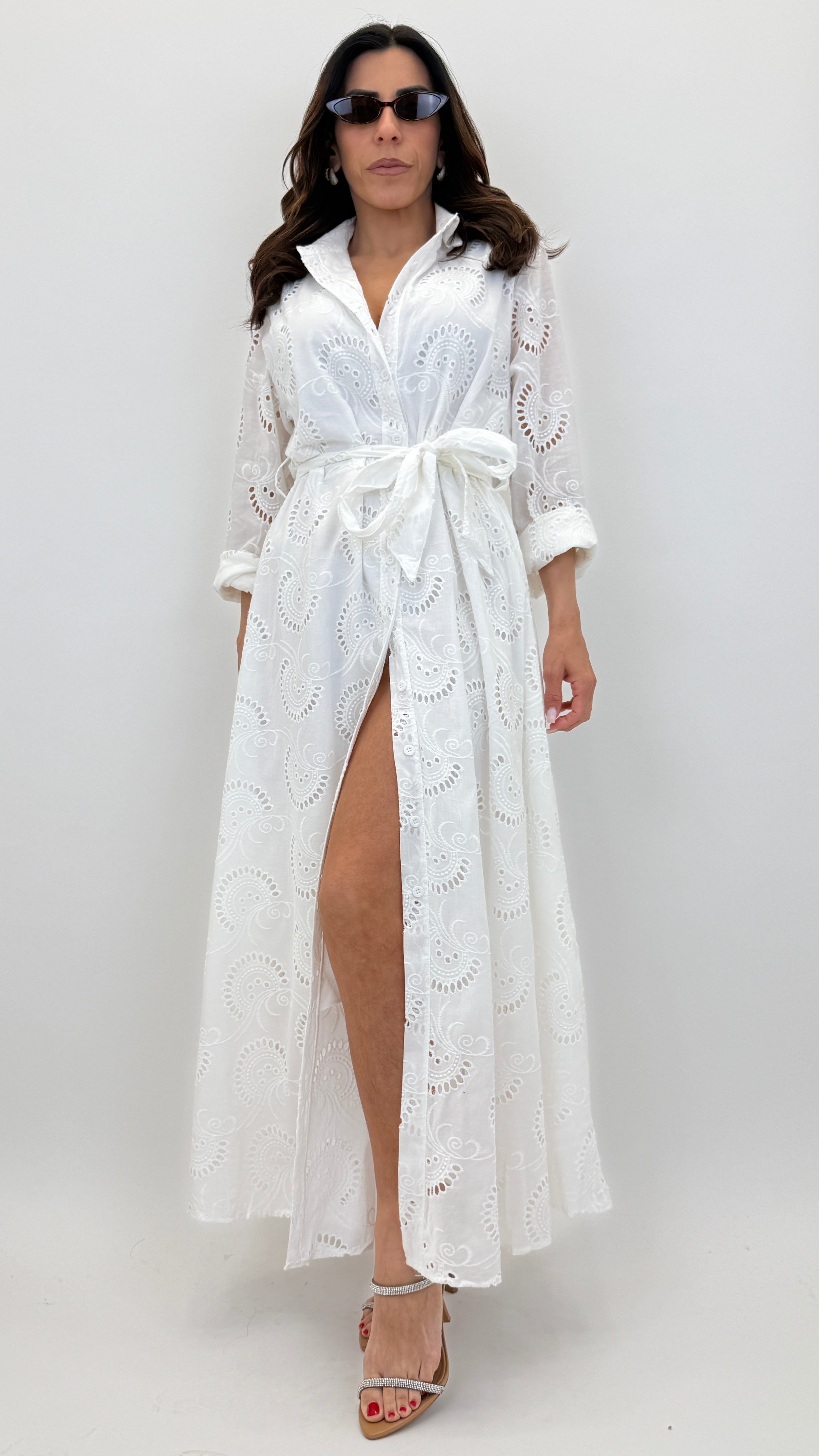 Sangallo Lace Dress
