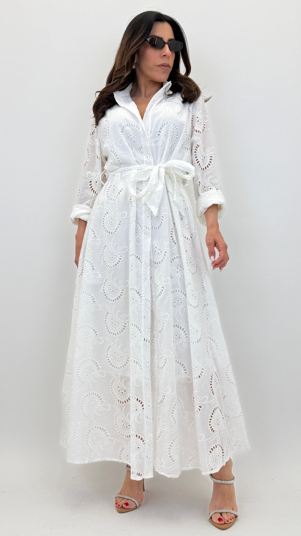 Sangallo Lace Dress