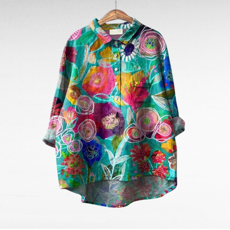 Rebecca™ - Vintage Floral Blouses