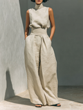 Maria - Minimalist Cotton Linen Set