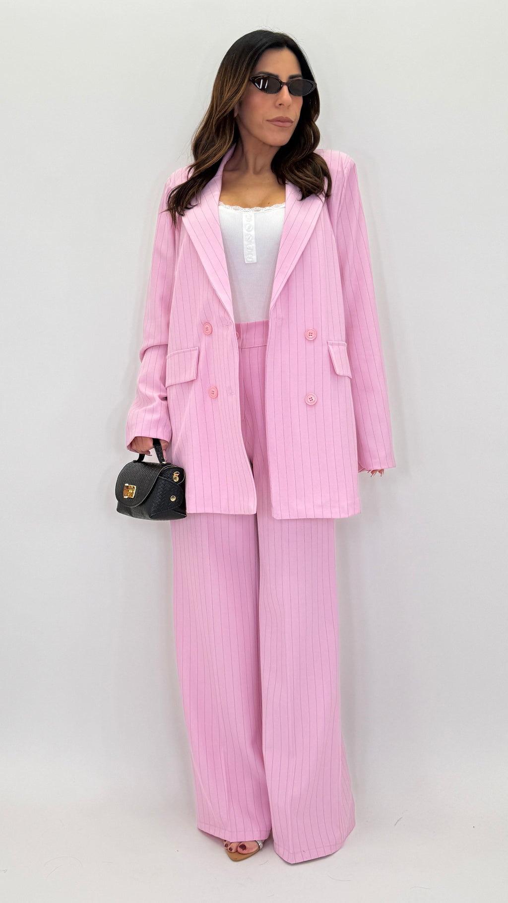 Pinstripe Tailored Suit