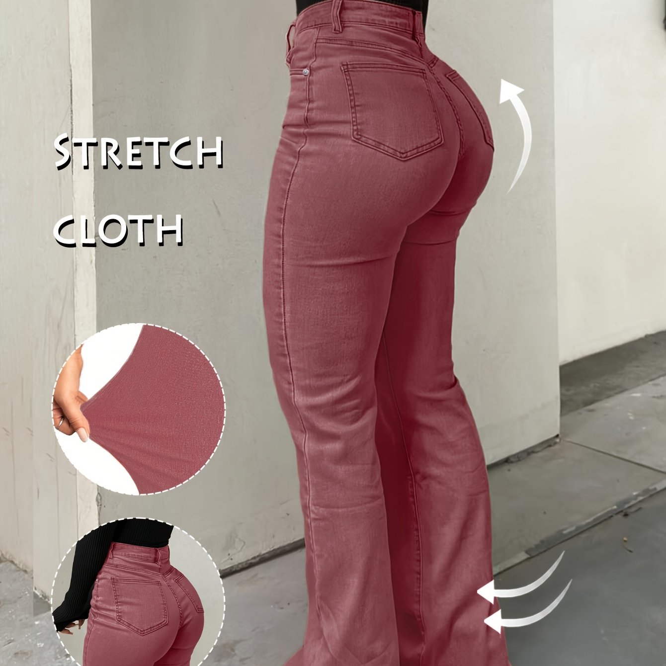 Bootcut Stretch Pants