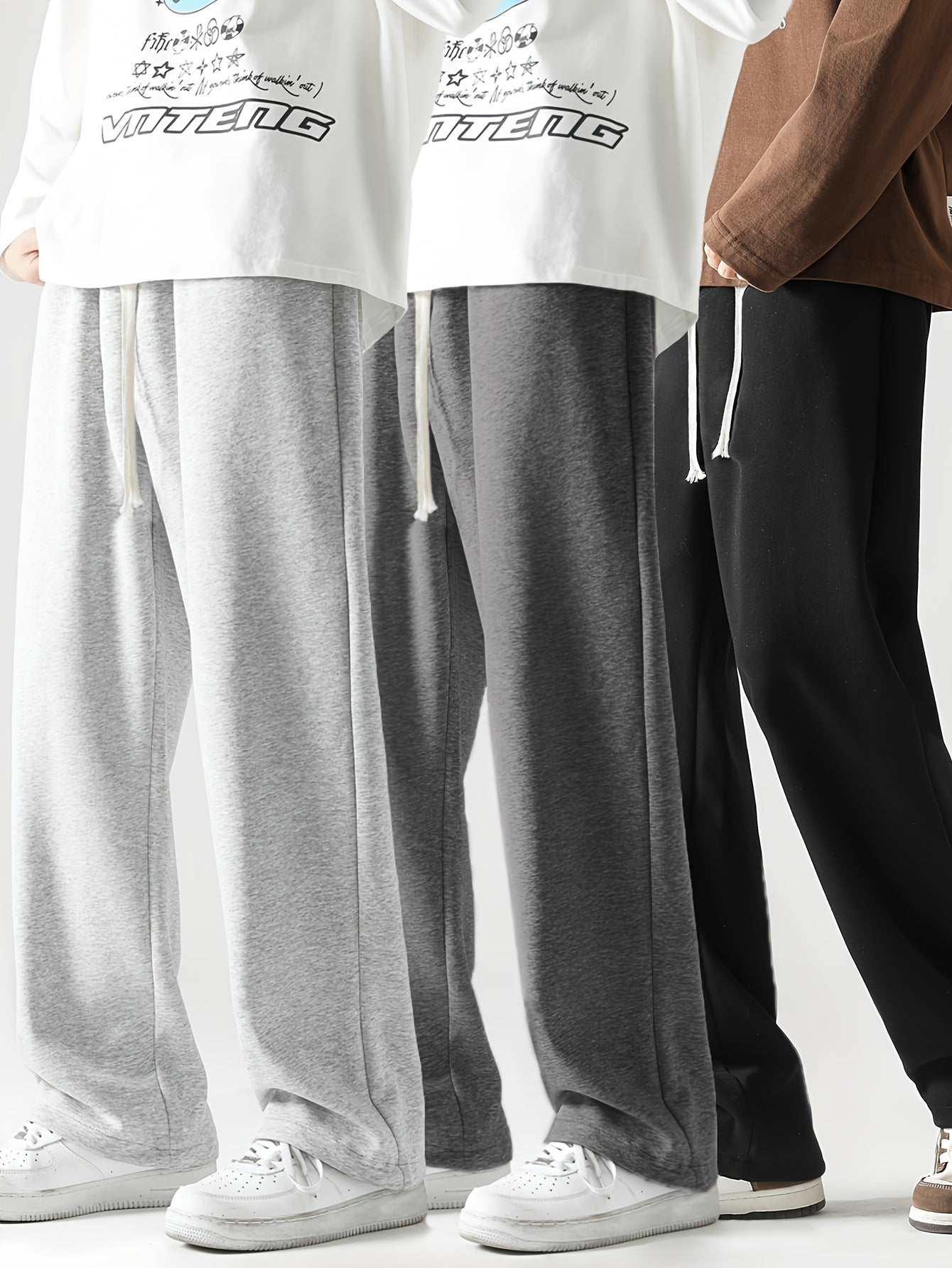 Women’s Loose Fit Joggers (Pack of 3)