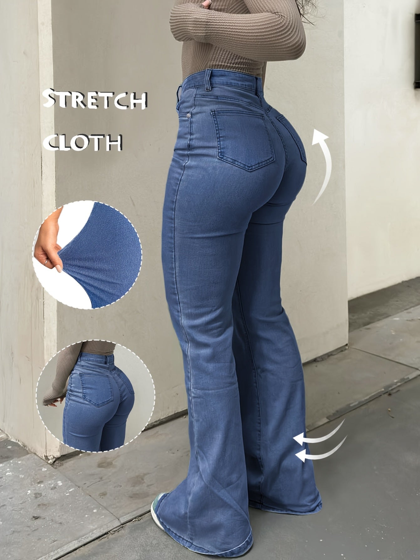 Bootcut Stretch Pants