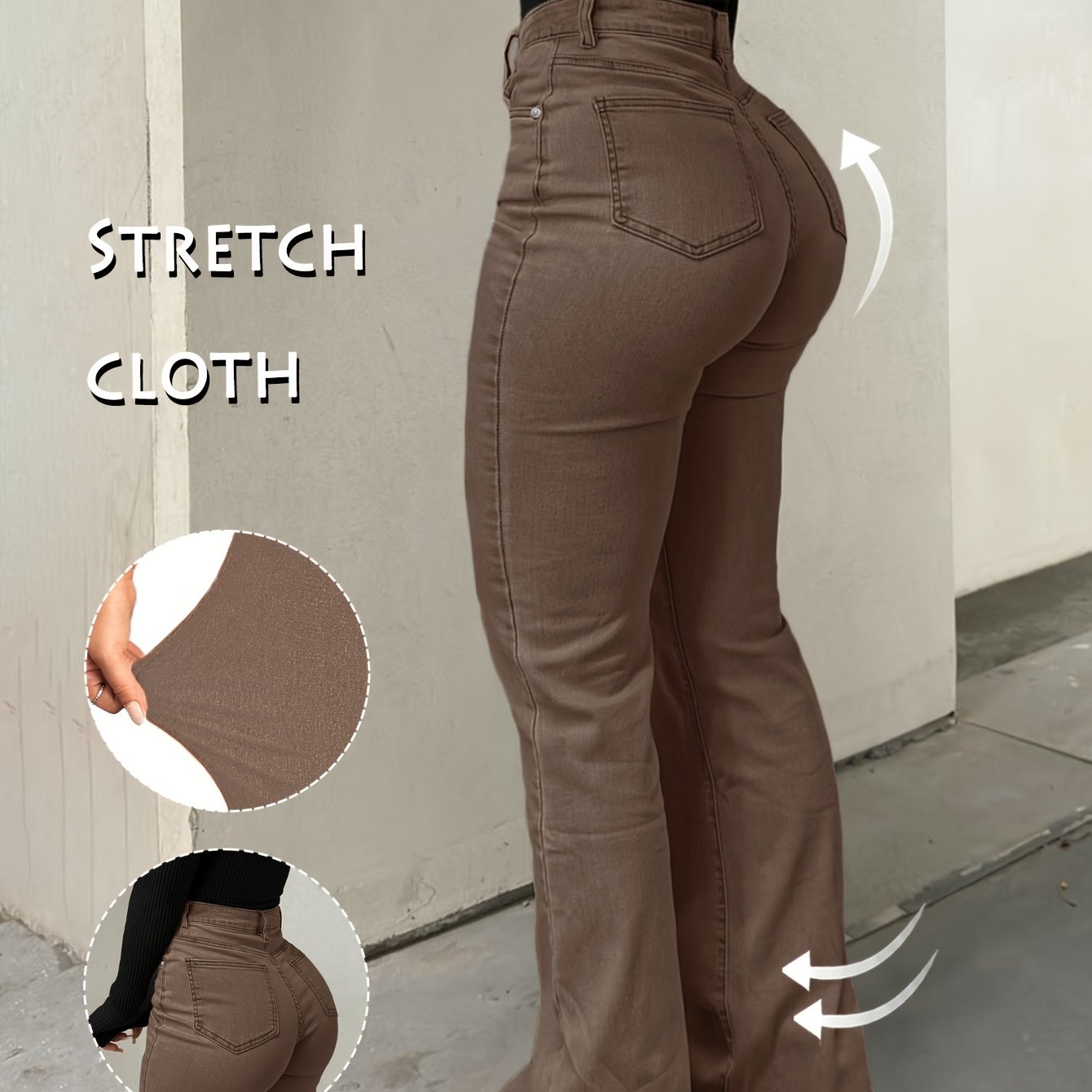 Bootcut Stretch Pants