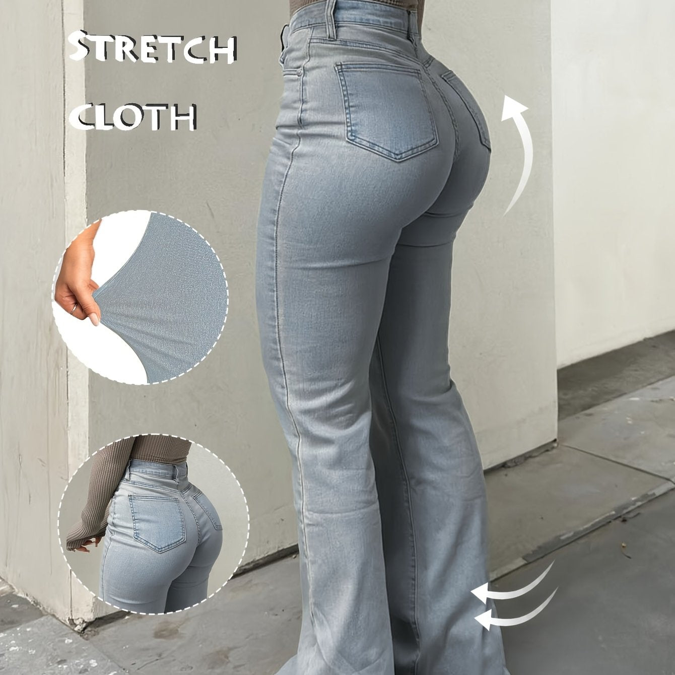 Bootcut Stretch Pants