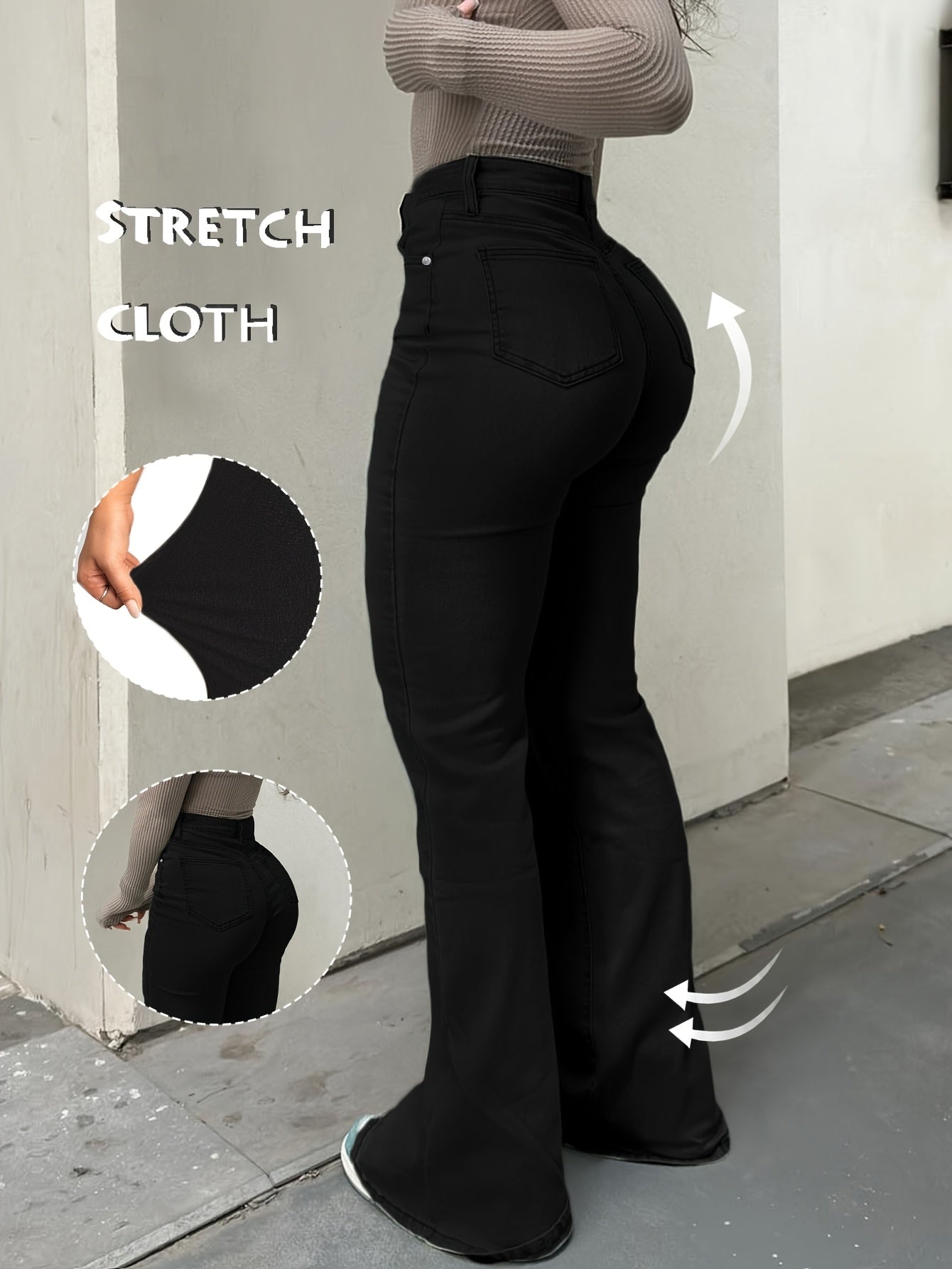 Bootcut Stretch Pants