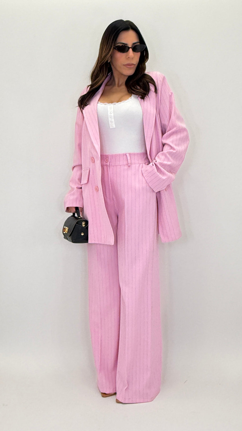 Pinstripe Tailored Suit