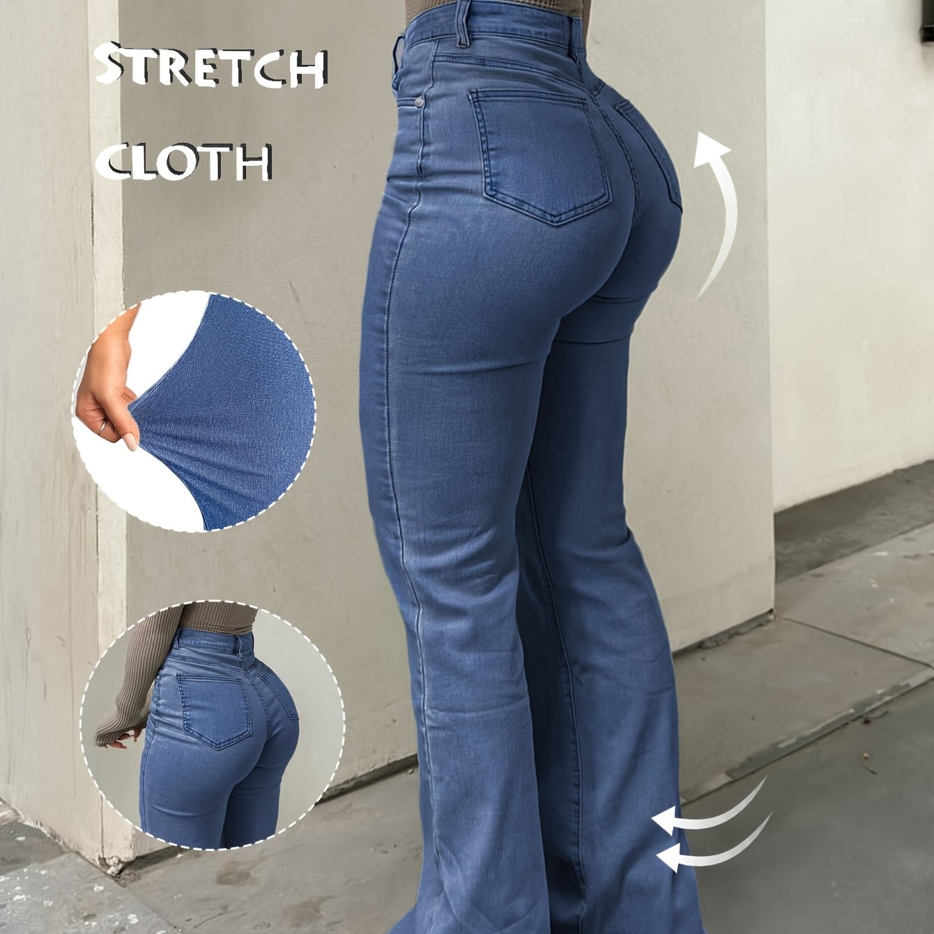 Bootcut Stretch Pants