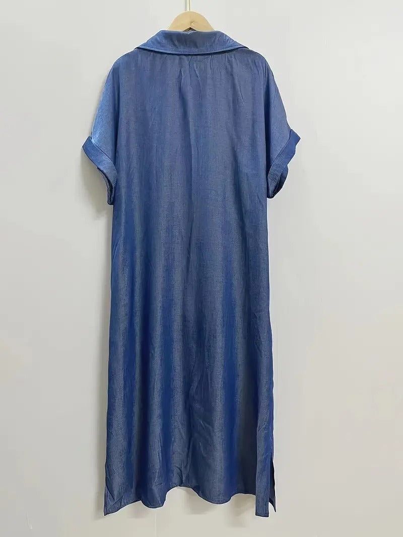 Madeleine™ - Pocketed Shirt Dress