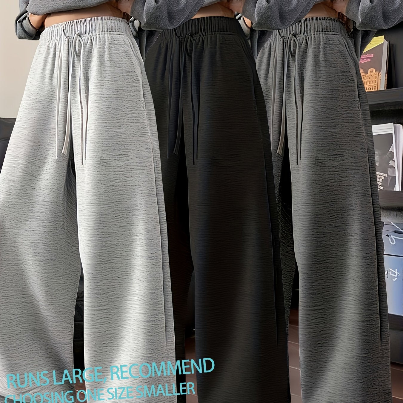 Women’s Loose Fit Joggers (Pack of 3)