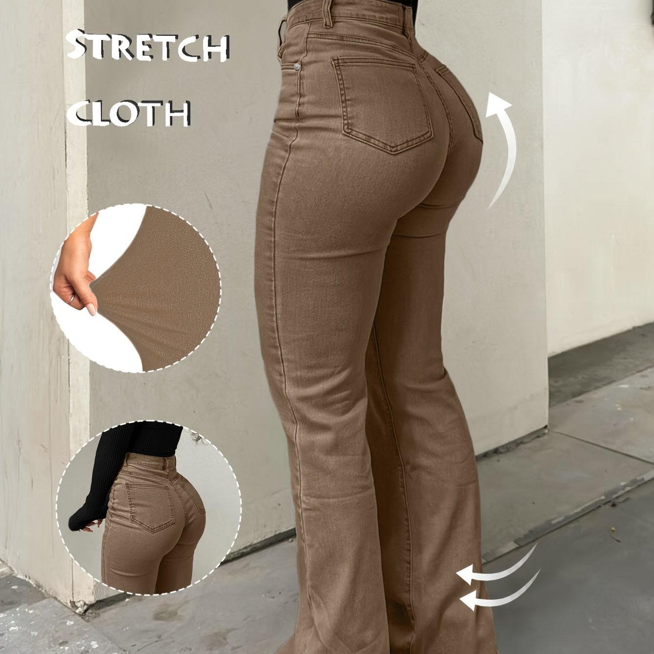 Bootcut Stretch Pants