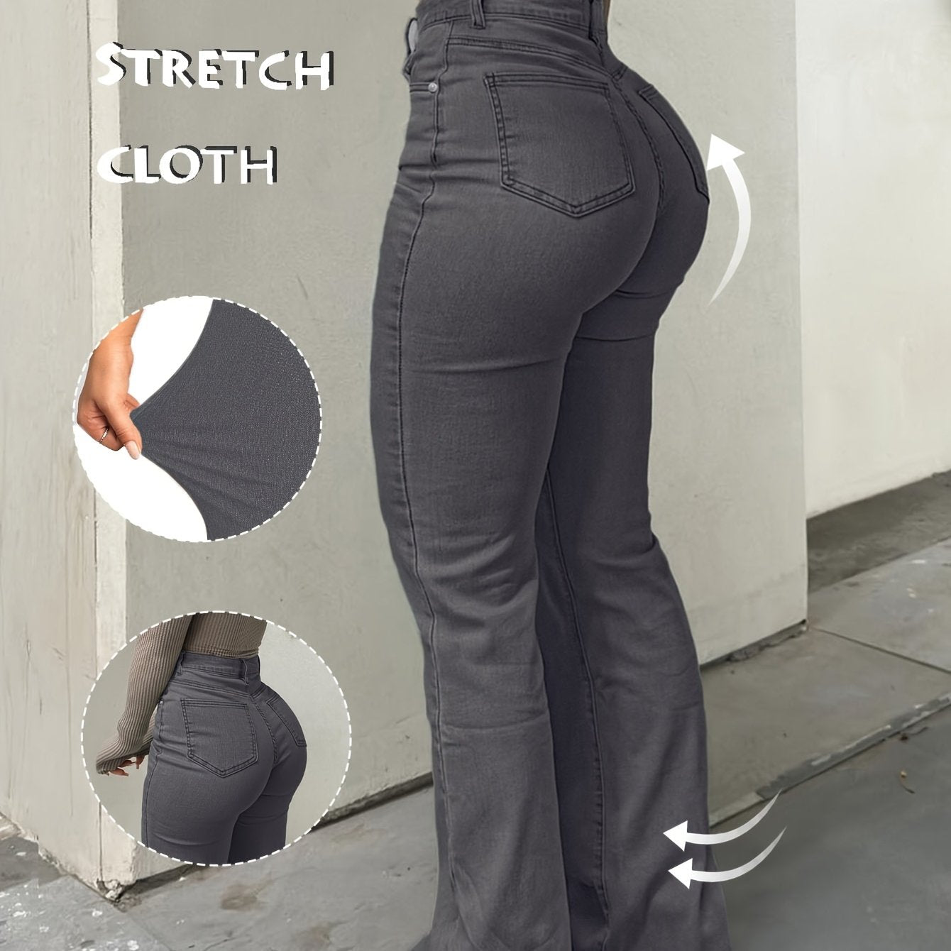 Bootcut Stretch Pants