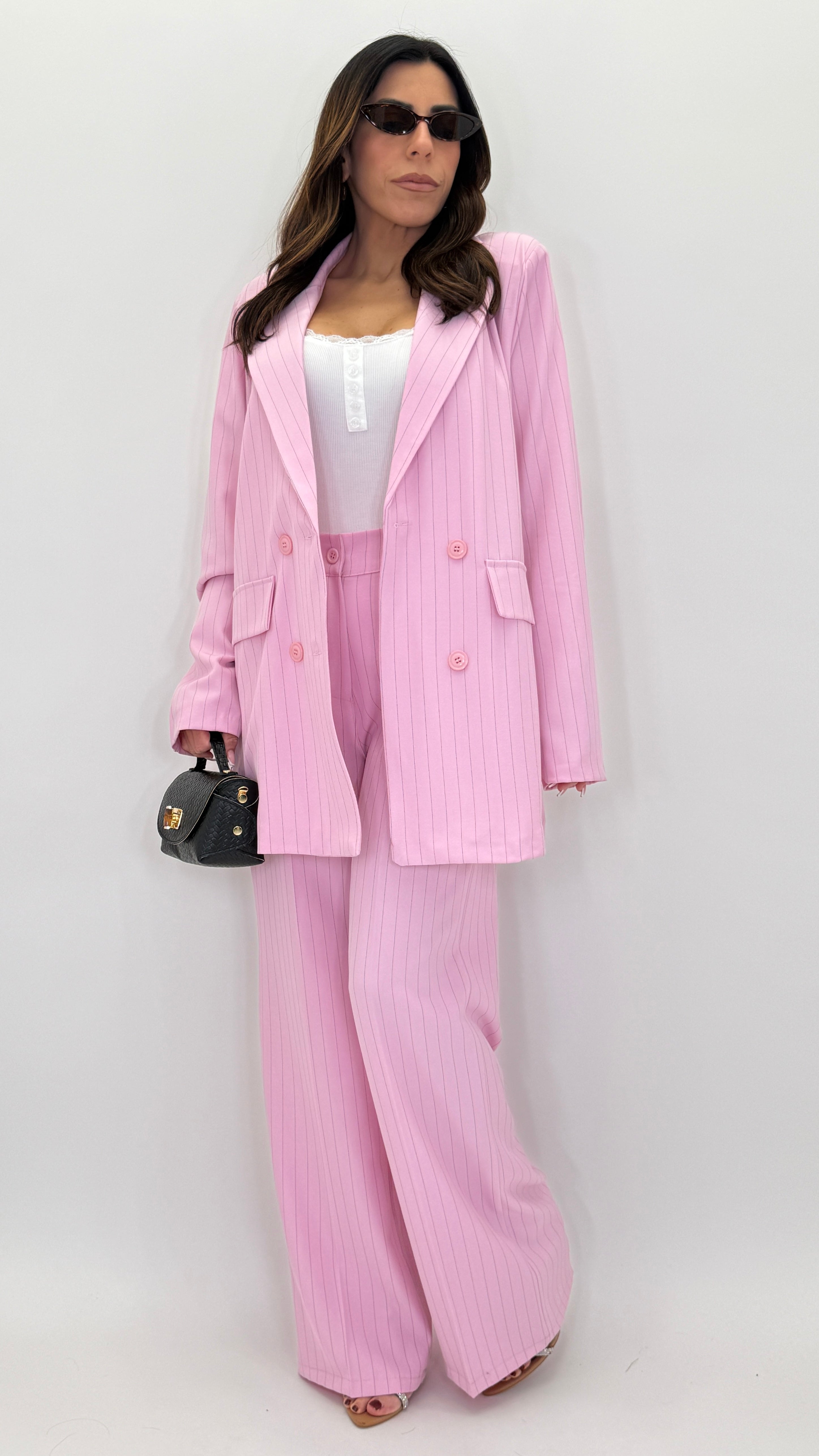 Pinstripe Tailored Suit