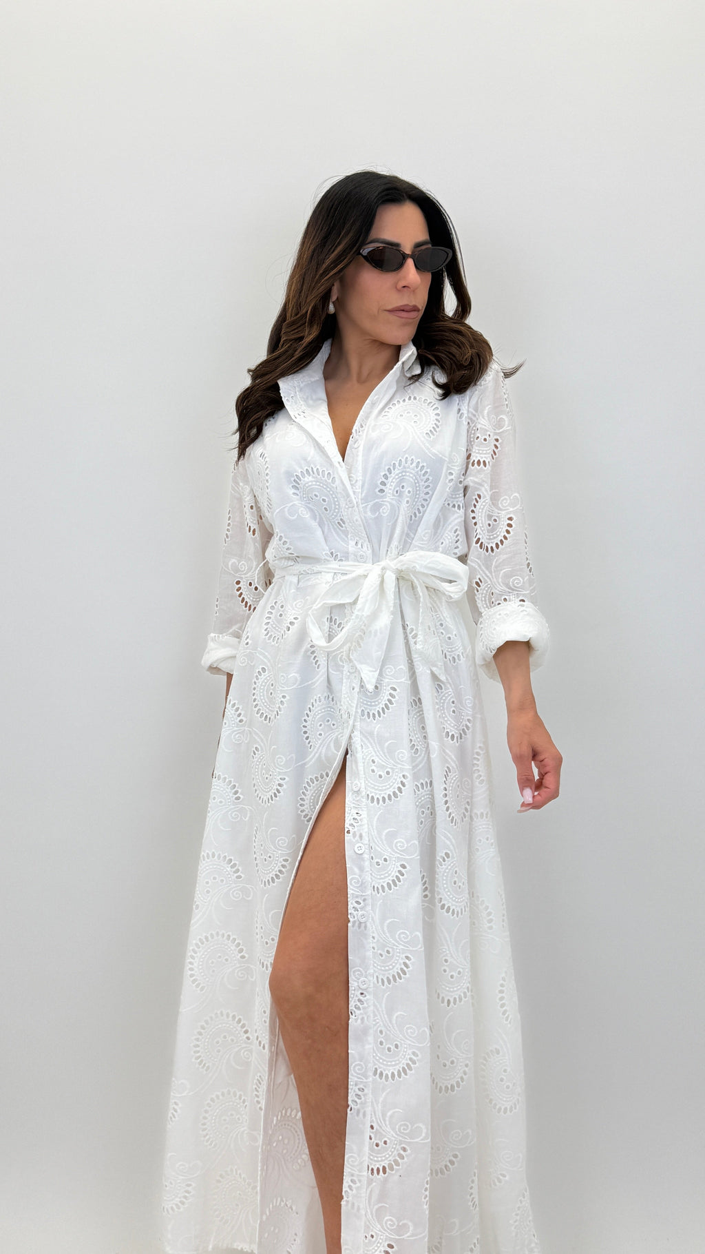 Sangallo Lace Dress