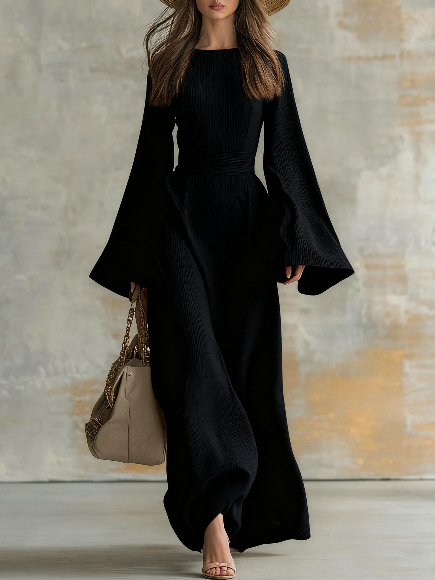 Serena | Abito Lungo Elegante a Coste
