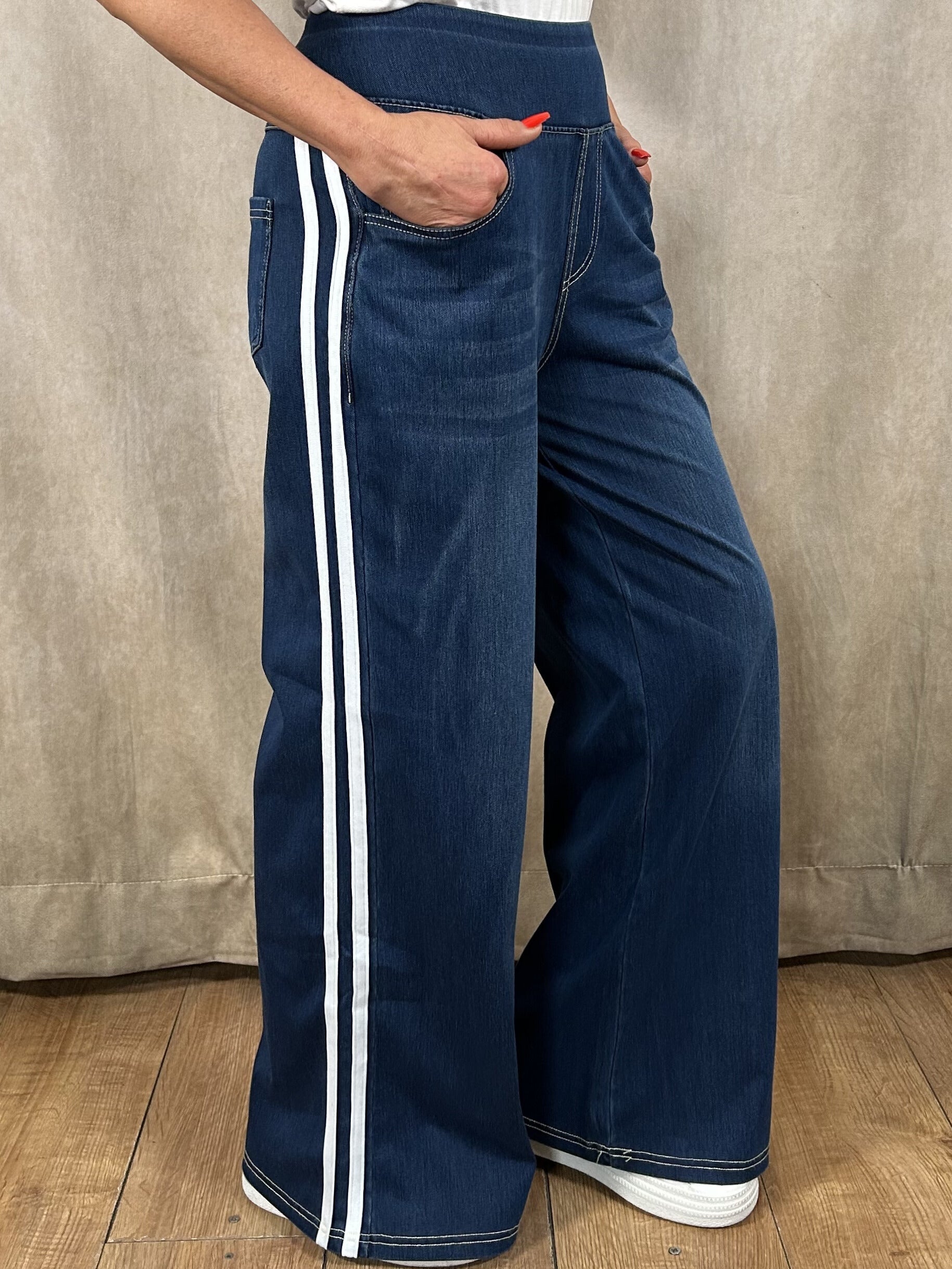 Jayden Stripe Jeans