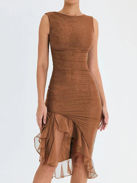 Esmée™  - Elegant Midi Dress