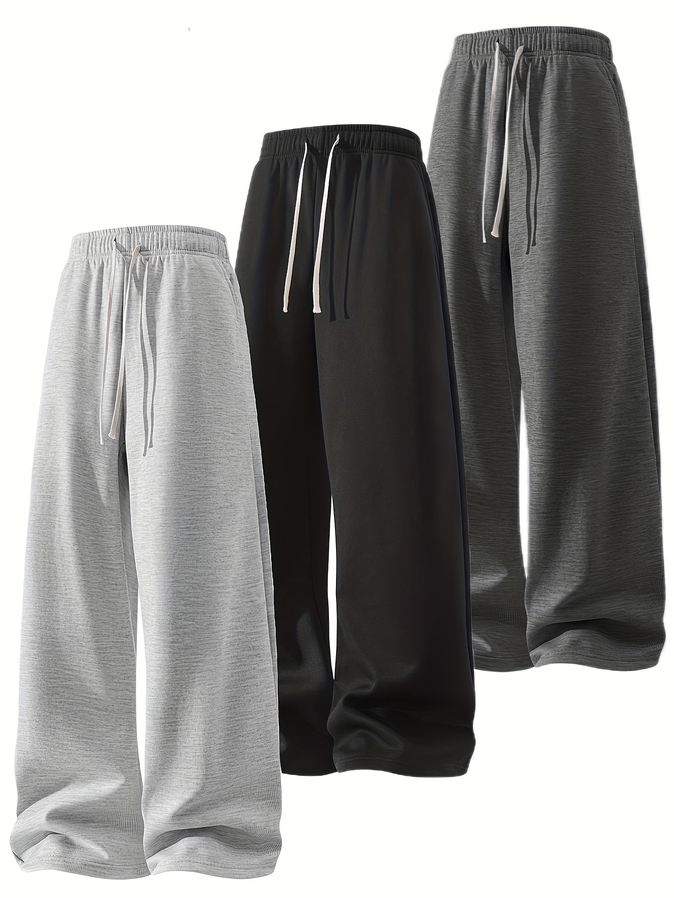 Women’s Loose Fit Joggers (Pack of 3)