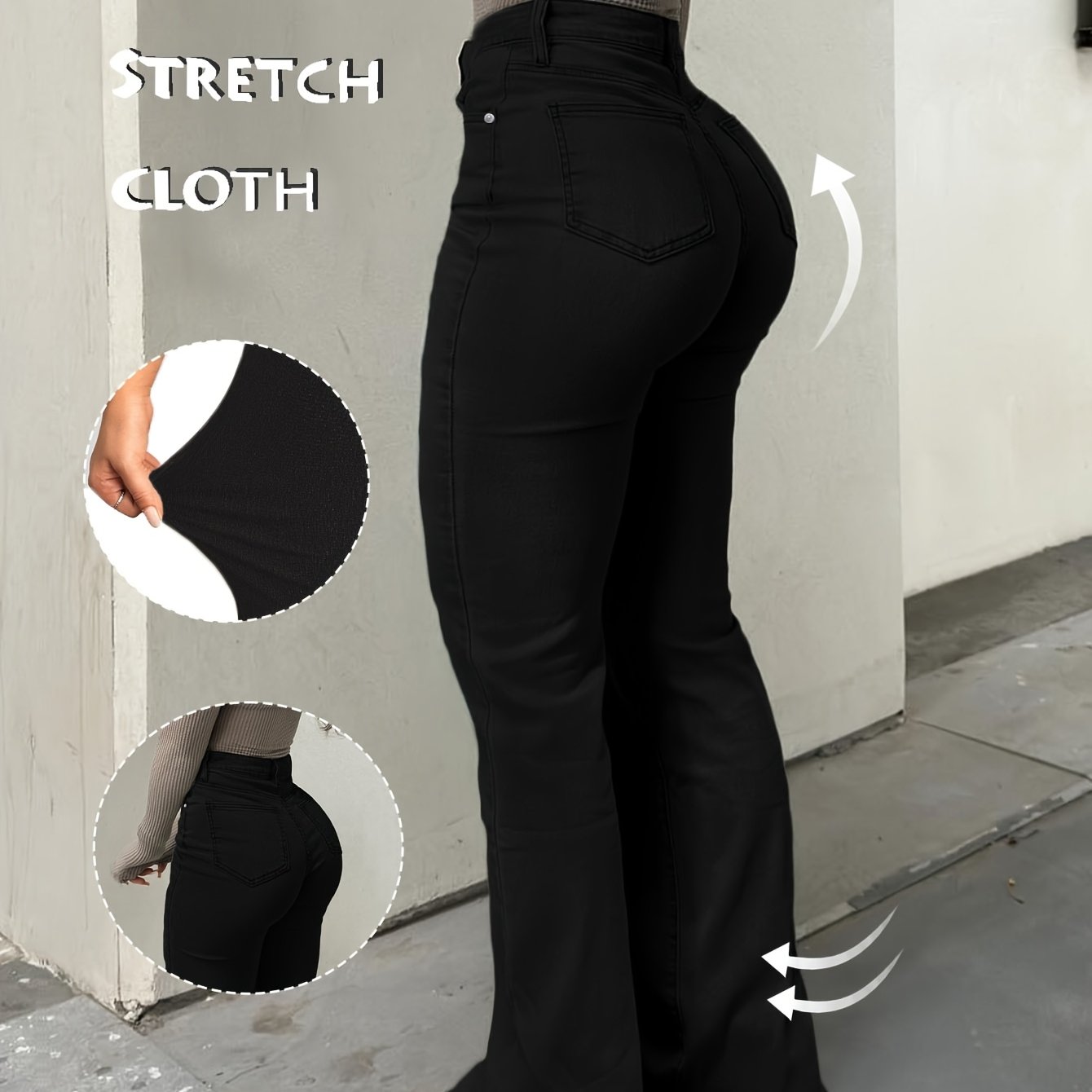 Bootcut Stretch Pants