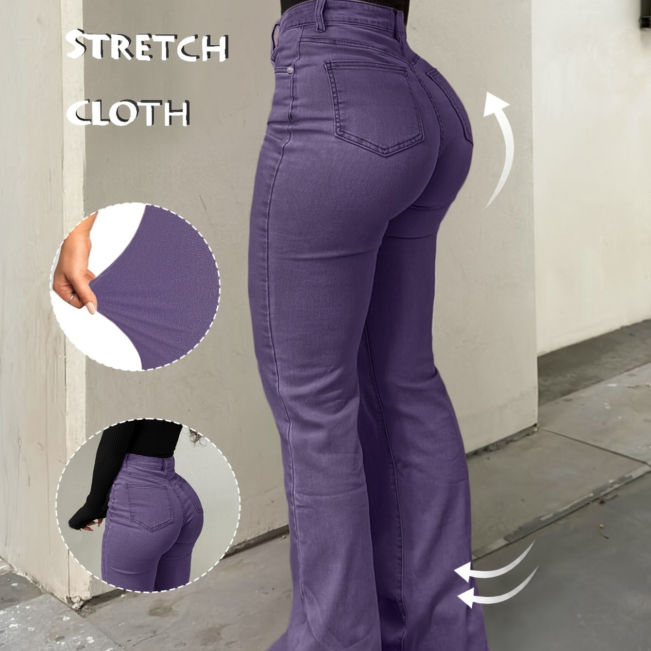 Bootcut Stretch Pants