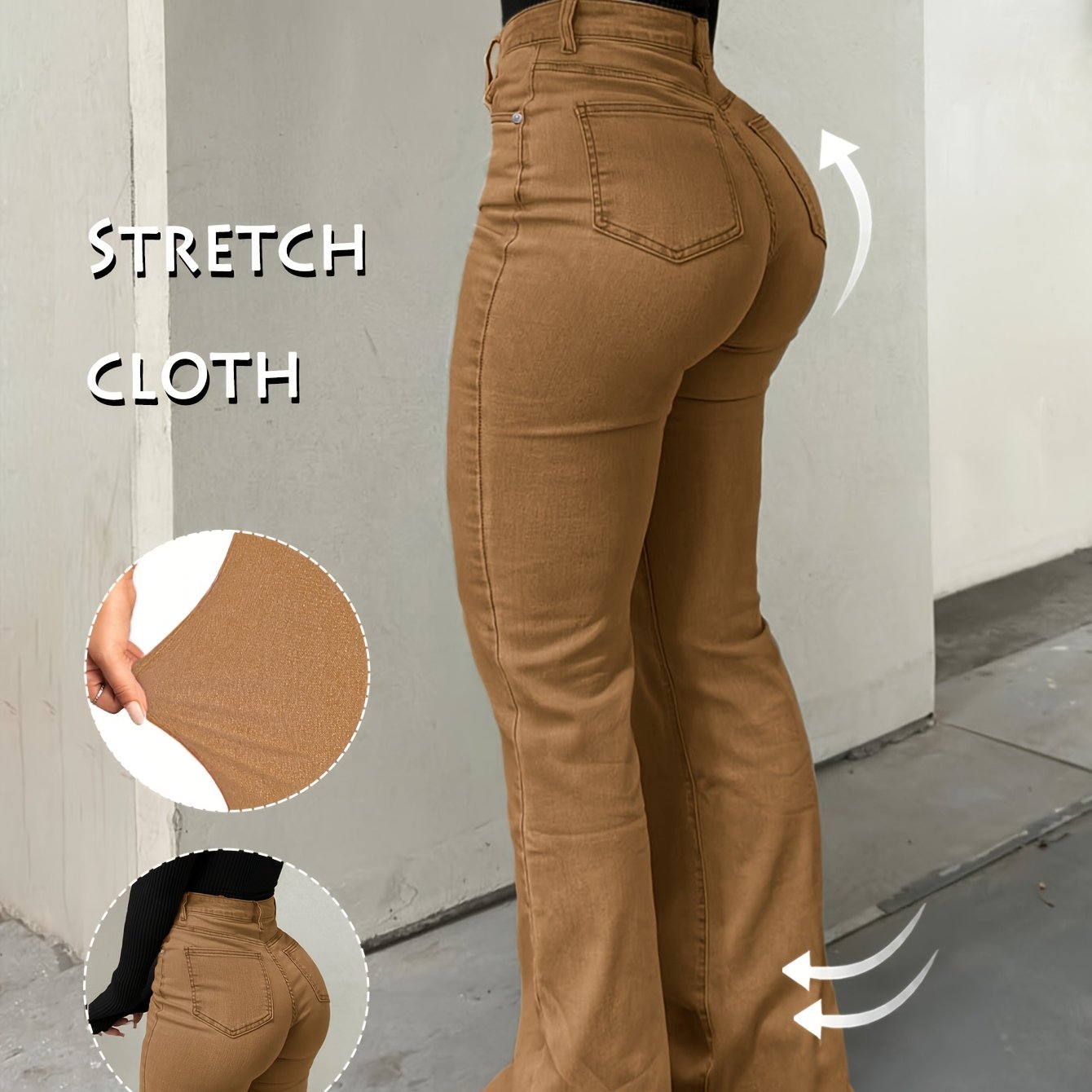 Bootcut Stretch Pants