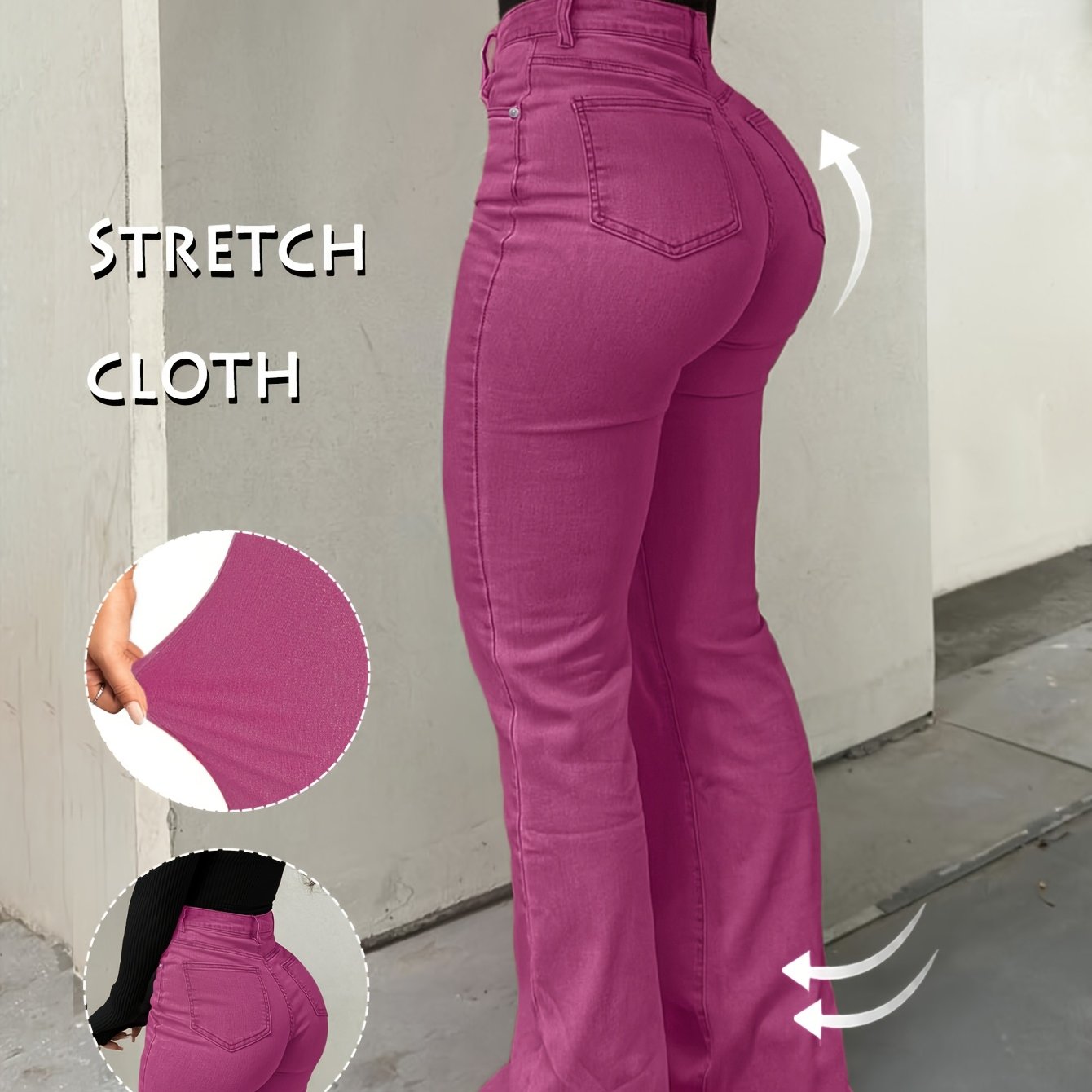 Bootcut Stretch Pants