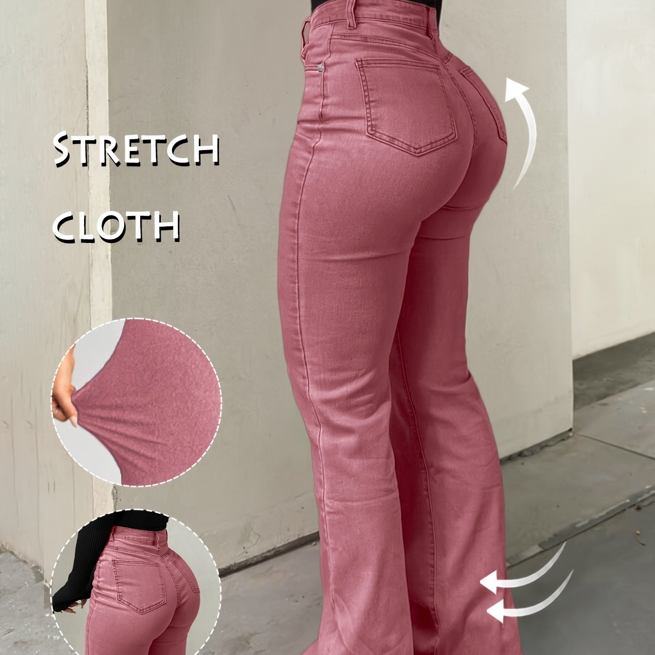 Bootcut Stretch Pants