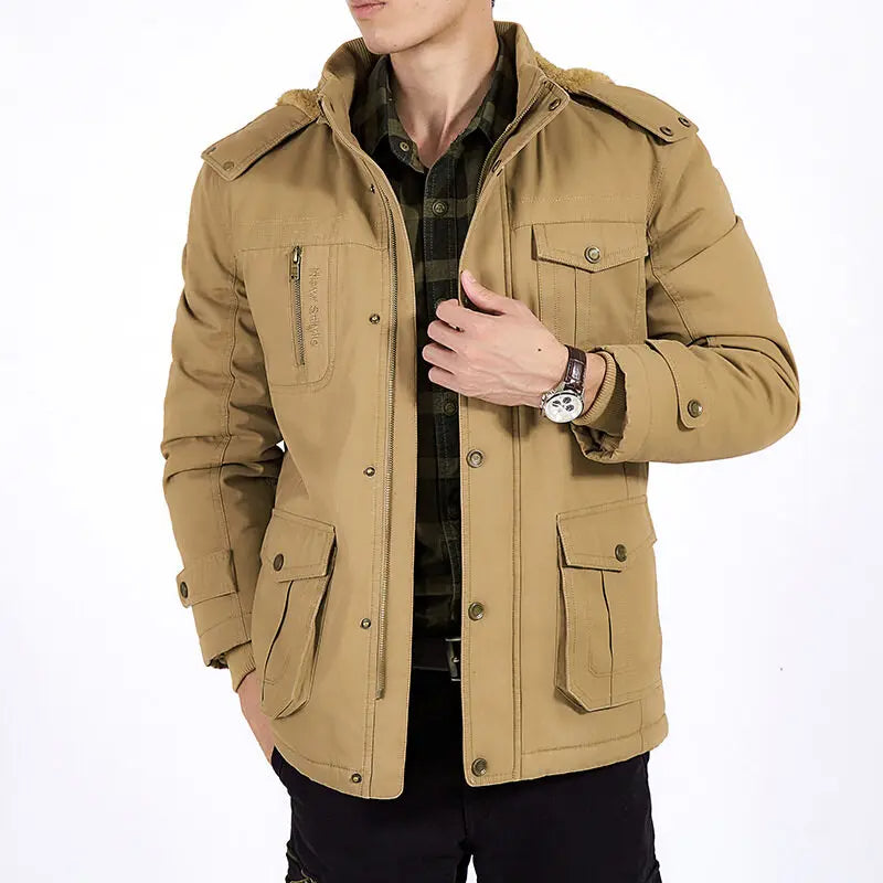 Elegant Padded Bomber