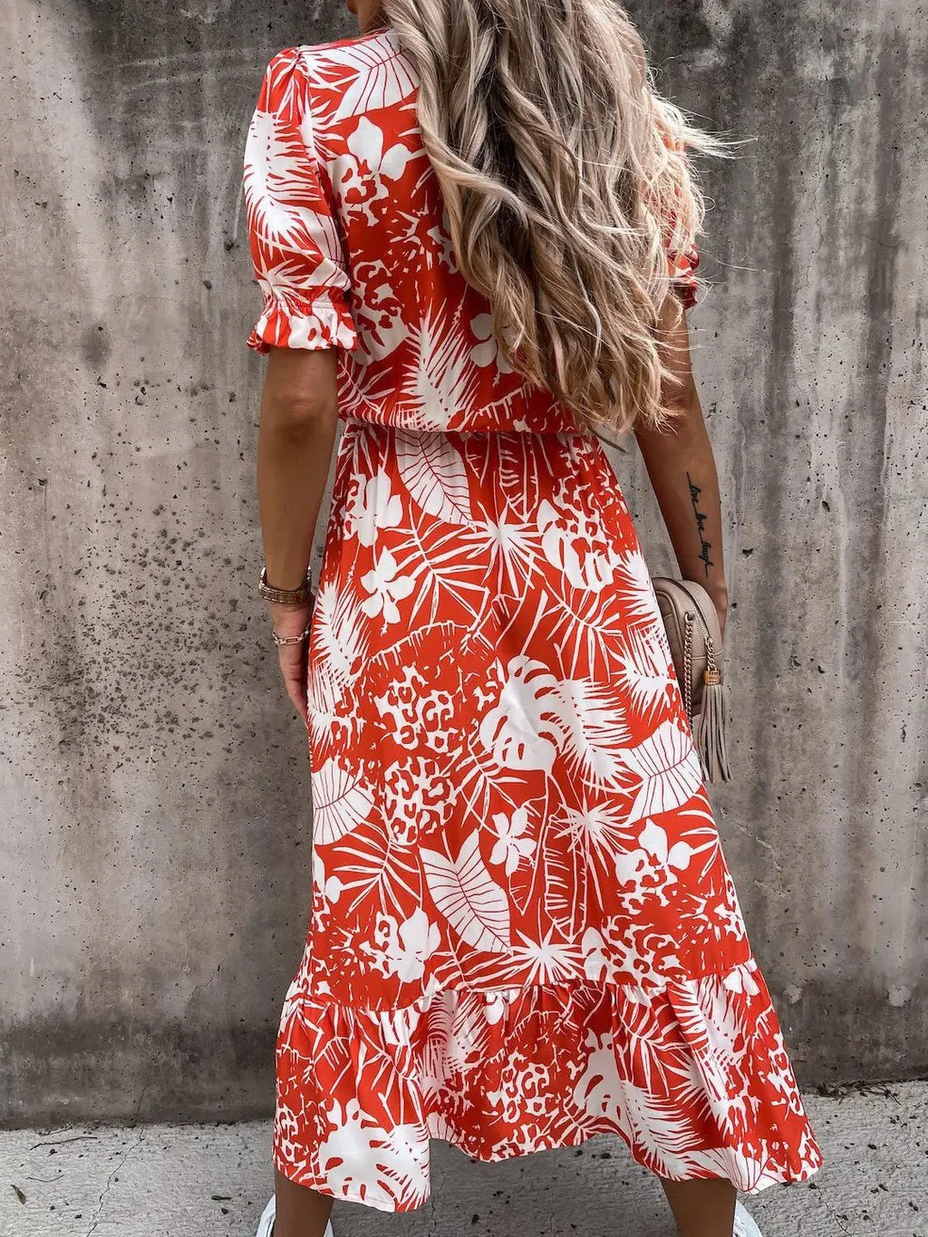 Niamh™ - Chic Floral Elegance Dress