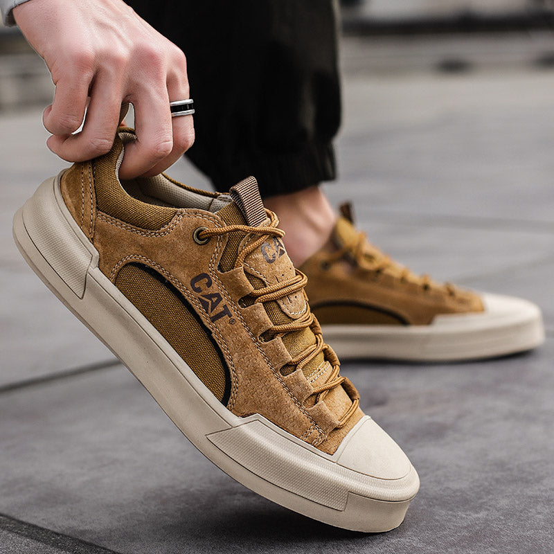 UrbanEdge - Leather Trainers