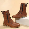 Charlotte™ - Orthopedic Round Toe Side Zip Boots