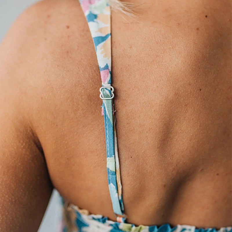 Florielle™ | Flow Strap Floral Mini Dress