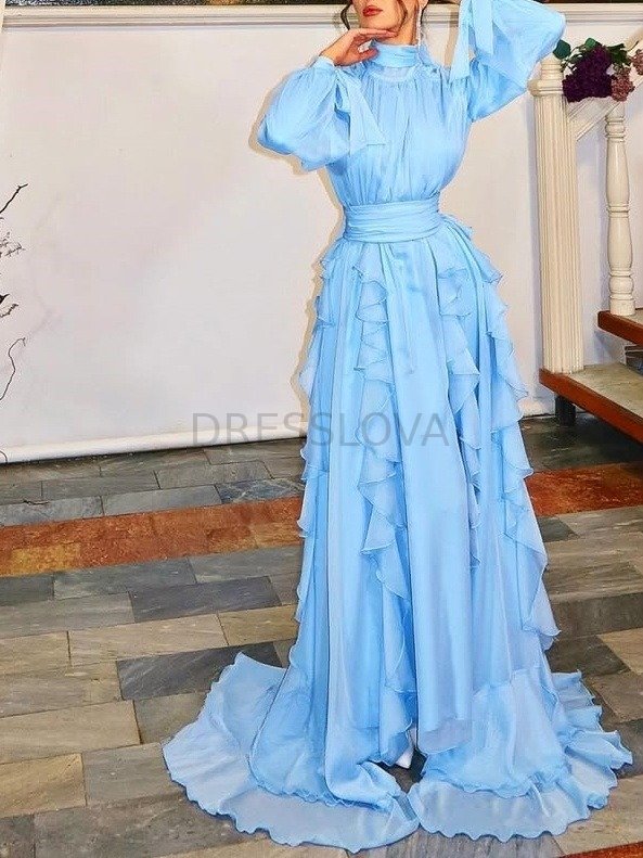 Elegant Pleated Panel Dress