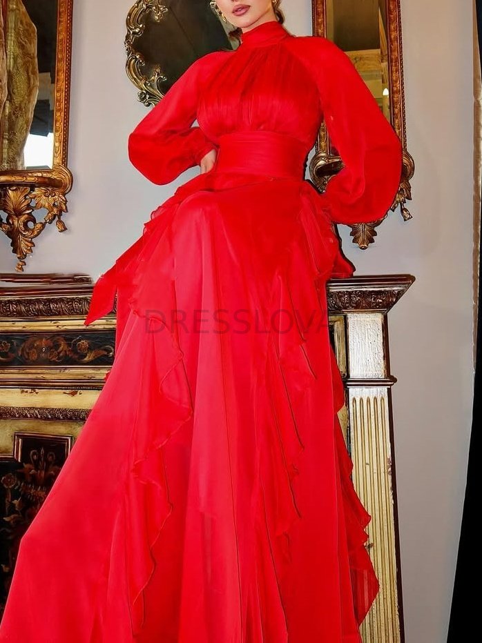 Elegant Pleated Panel Dress